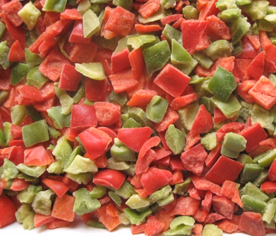 냉동 혼합슬라이스 단고추 3색